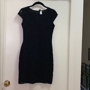 Little black lace dress